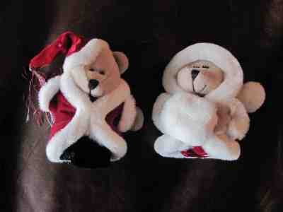 Starbucks Boy & Girl Bearista Mini Bears 2004 Christmas 36th & 37th Edition - Sold on eBay Dec, 15th 2018 for $10.00