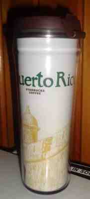 2004 Authentic Starbucks "Puerto Rico" Coffee Insulated Travel Mug - Sold on eBay Dec, 13th 2018 for $14.99