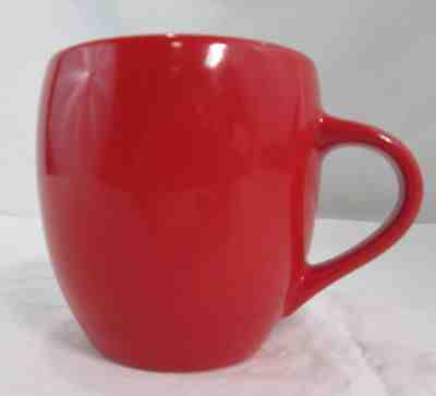 Starbucks 2005 Chubby Coffee Mug Cup Red 12oz. 4"tall x 4"diam - Sold on eBay Dec, 15th 2018 for $12.88