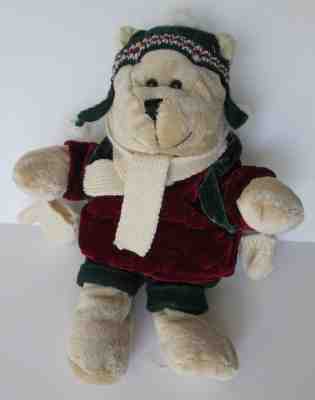 Starbucks 2005 Starbucks 42nd Ed. Christmas Holiday Plush Bean Bag Barista Bear - Sold on eBay Dec, 12th 2018 for $7.19