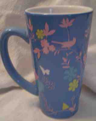 Starbucks 2006 Blue with Flowers Retro Look Coffee Mug 16 oz. - Sold on eBay Dec, 15th 2018 for $25.00