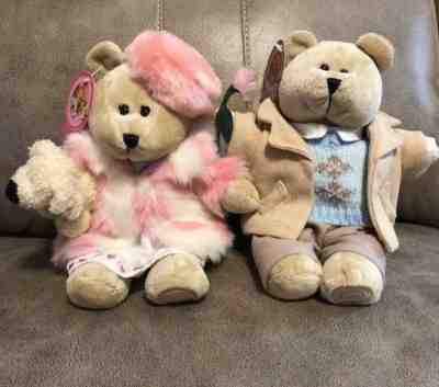  Starbucks Bearista Valentine Bear Couple fully clothed  (2006) mint/Rare NWT - Sold on eBay Dec, 15th 2018 for $10.00