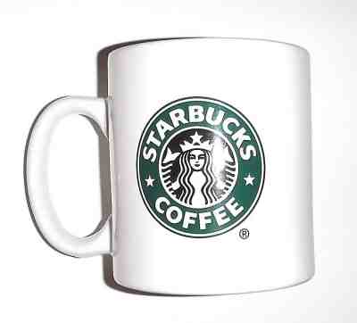 Starbucks Coffee CLASSIC  2006 green Mermaid White Ceramic Coffee Tea Mug Cup - Sold on eBay Dec, 15th 2018 for $5.75