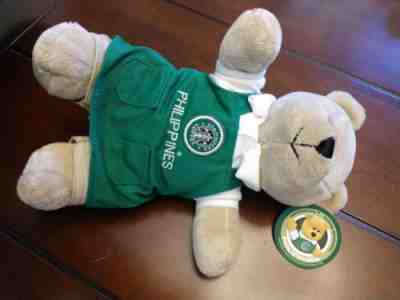  Starbucks Bearista Bear PHILIPPINES With Green Apron 2007 - Sold on eBay Dec, 15th 2018 for $9.70