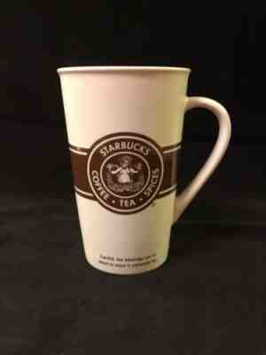2008 Starbucks Pike Place Siren Ceramic To Go Logo Mug 16 Oz  - Brown Mermaid - Sold on eBay Dec, 15th 2018 for $24.07