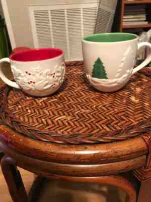 STARBUCKS HOLIDAY HOLLY CHRISTMAS MUGS 2008/2006 Collections - Sold on eBay Dec, 15th 2018 for $24.00