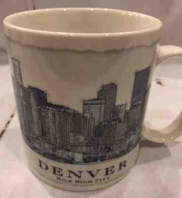 Starbucks Denver The Mile High City Mug 18 oz 2008 - Sold on eBay Dec, 15th 2018 for $17.99