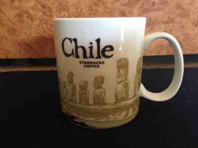 Chile Starbucks Collectible Global Icon City 2008 Mug - NEW - Free Shipping