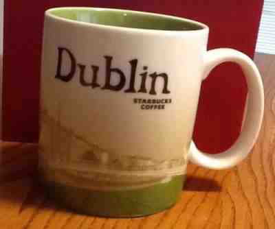 Starbucks  DUBLIN  Cup Mug  2009 Collector Series 16oz EUC - Sold on eBay Dec, 15th 2018 for $18.00