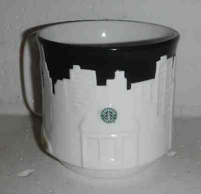 Starbucks Coffee New York City NY NYC Embossed Relief Skyline Mug Cup 18oz 2010  - Sold on eBay Dec, 15th 2018 for $15.00