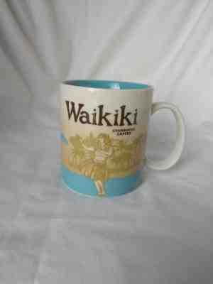 2011- Starbucks WAIKIKI Global Icon mug - Sold on eBay Dec, 15th 2018 for $15.00