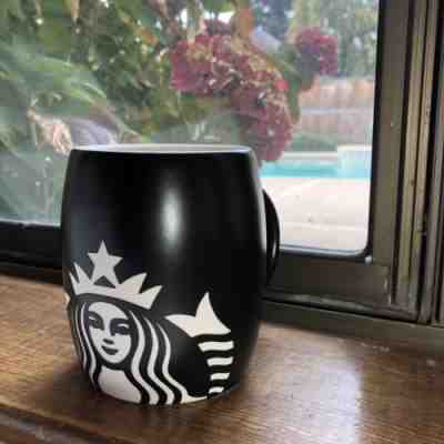 starbucks coffee cup mug 2011 black & white - Sold on eBay Dec, 15th 2018 for $11.00