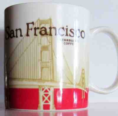 Starbucks 2012 San Francisco Global Icon Mug 16 oz - Sold on eBay Dec, 16th 2018 for $15.00
