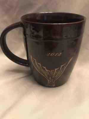 Starbucks Mug 2012 Anniversary Brown Copper Siren Mermaid 12oz Coffee Cup - Sold on eBay Dec, 15th 2018 for $11.99