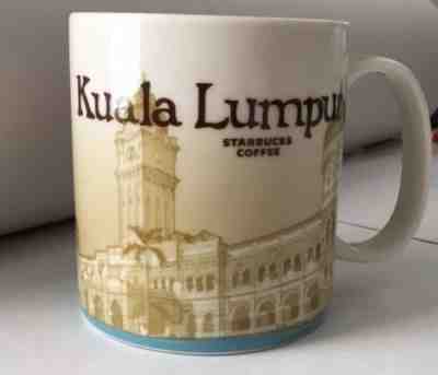 Starbucks Kuala Lumpur Global Icon Series Coffee Mug 16 oz 2013