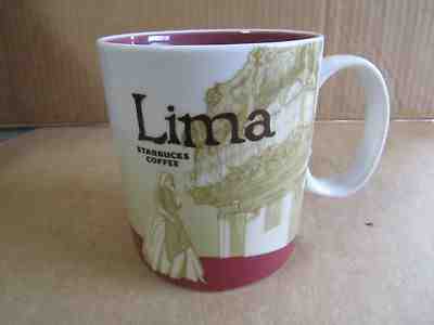 STARBUCKS 2013 COLLECTORS MUG, "LIMA", 16 OZS. ORIGINAL - Sold on eBay Dec, 15th 2018 for $38.00