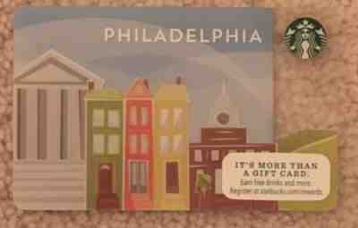 Starbucks 2014 Philadelphia Card HARD TO FIND - Sold on eBay Dec, 15th 2018 for $3.75