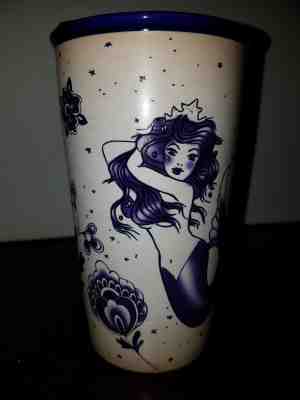 Starbucks 2016 Tattoo Siren Mermaid Blue Traveler Tumbler 12 oz New In Box *RARE - Sold on eBay Dec, 15th 2018 for $75.00