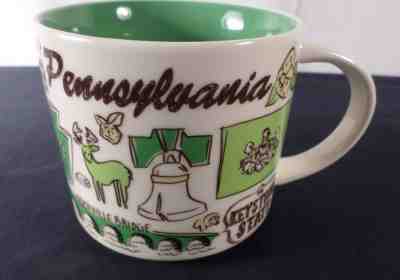 Starbucks 2017 Pennsylvania "Been There Series" Coffee 14 oz Cup Mug  - Sold on eBay Dec, 16th 2018 for $22.00