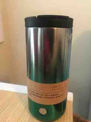 New 2018 Holiday Starbucks Green Glitter Ombre Stainless Steel Tumbler Tall 12oz - Sold on eBay Dec, 16th 2018 for $19.45