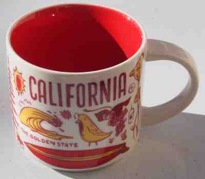 Starbucks 2018 Ceramic Handle California Mug - Sold on eBay Dec, 16th 2018 for $19.95