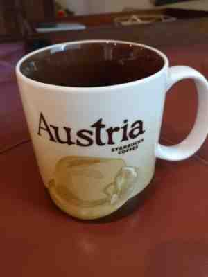 BRAND NEW Starbucks Austria Osterreich Global Icon City Collector Series Mug - Sold on eBay Dec, 7th 2018 for $35.00
