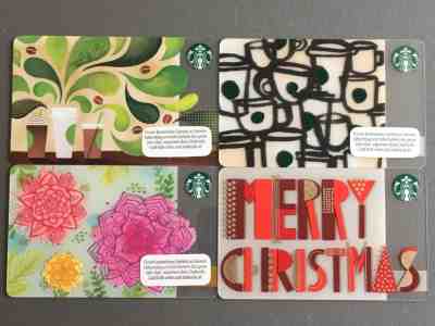 AUSTRIA Starbucks card set of 4 different gift cards, all unused - Sold on eBay Nov, 26th 2018 for $8.00