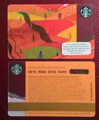 AUSTRIA___nice Starbucks Card___Hello Fall SBX18 366528 rare - Sold on eBay Nov, 23rd 2018 for $5.49