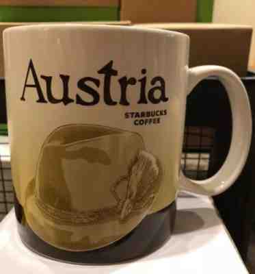 Starbucks Mug Austria ICON Series - Sold on eBay Nov, 23rd 2018 for $26.50