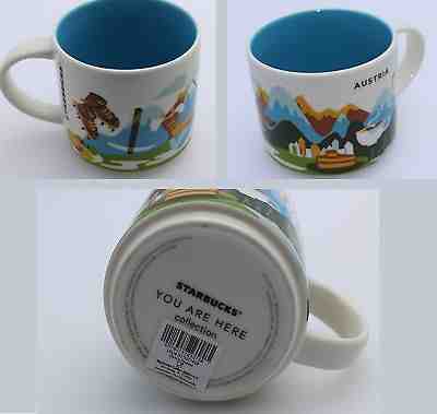 Starbucks YAH Mug AUSTRIA Oesterreich 14oz you are here * FREE SHIPPING* NEW NEU - Sold on eBay Nov, 20th 2018 for $52.99