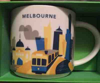 US Seller! NEW STARBUCKS MELBOURNE Australia Your Are Here YAH Mug - Sold on eBay Dec, 12th 2018 for $56.99