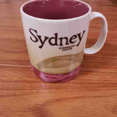 2015 Starbucks Global Icon series Sydney Australia city collectors mug 16 oz - Sold on eBay Dec, 9th 2018 for $25.49