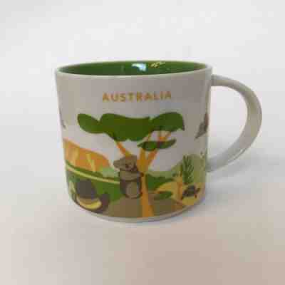 US SELLER Starbucks Australia Mug YAH Koala Kangaroo You Are Here Coffee Country - Sold on eBay Dec, 6th 2018 for $35.00