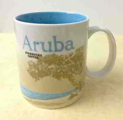 Starbucks Coffee Mug Aruba Global Idol City Collector Series 16 oz  - Sold on eBay Nov, 7th 2018 for $14.00