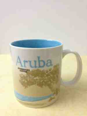 Starbucks Coffee Cup Mug Aruba Global Idol City Collector Series 16 oz  - Sold on eBay Oct, 17th 2018 for $20.49