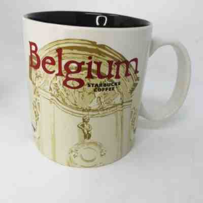 NEW 16oz Starbucks Coffee Cup Mug Belgium City Collector Series Mugs - Sold on eBay Dec, 7th 2018 for $35.00