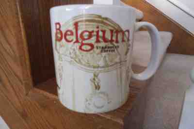 STARBUCKS BRAND NEW CITY MUG " BELGIUM" 16 OUNCES - Sold on eBay Nov, 15th 2018 for $31.99