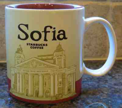 NWT Starbucks SOFIA Bulgaria Global Icon City Collector Series Mug with SKU - Sold on eBay Nov, 5th 2018 for $39.99