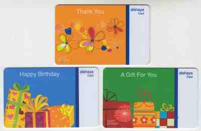 3 Starbucks gift cards alshaya BAHRAIN Thank you Agift for you Happy Birthday  - Sold on eBay Oct, 14th 2018 for $12.99