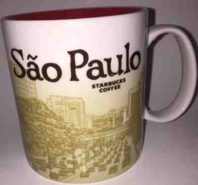 Original Starbucks City Mug SAO PAULO series 2016 Brazil 16 oz Discontinued - Sold on eBay Nov, 30th 2018 for $13.98