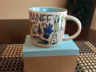 Starbucks BANFF, CANADA "Been There" Series 2018 Collection Tea Coffee Mug-14 oz - Sold on eBay Dec, 15th 2018 for $26.00