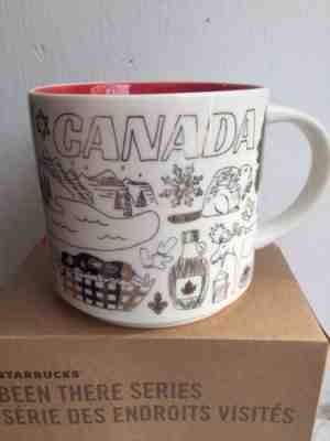 NEW Starbucks Canada “Been There Series” Gold Foil - Christmas Holiday Season - Sold on eBay Dec, 15th 2018 for $33.00