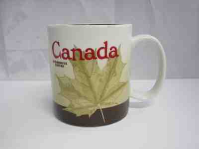 Starbucks Canada Coffee Mug Global Collector Series Maple Leaf 16 oz - Sold on eBay Dec, 14th 2018 for $39.95