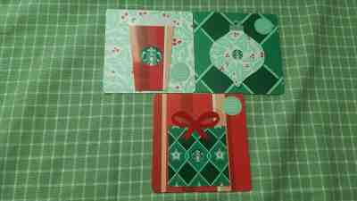 Canada 2018 Starbucks Christmas" Mini 3 cards set "  NEW NO VALUE  - Sold on eBay Dec, 13th 2018 for $5.25