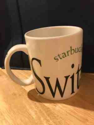 2002 STARBUCKS COFFEE MUG Green CITY MUG COLLECTOR SERIES SWITZERLAND - Sold on eBay Dec, 13th 2018 for $14.62