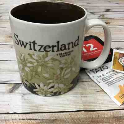 Starbucks 2009 SWITZERLAND  collectors series Coffee Mug  16 oz mint cond  - Sold on eBay Dec, 12th 2018 for $25.00