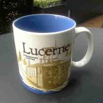 Original Starbucks City Mug LUCERNE series 2016  Switzerland 16 oz Discontinued - Sold on eBay Dec, 2nd 2018 for $33.50