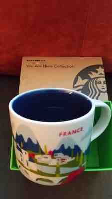 STARBUCKS ~ France, Spain, Switzerland ~ "You Are Here" Icon Mugs (NEW) ~14 Oz  - Sold on eBay Nov, 29th 2018 for $100.00