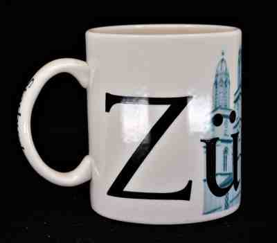 STARBUCKS COFFEE ~ COLLECTOR ~ MUG CUP ~ CITY SERIES  ~ ZURICH SWITZERLAND  - Sold on eBay Nov, 25th 2018 for $9.99