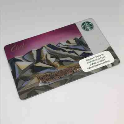 CHILE STARBUCKS gift card RARE new edition south america collectible - Sold on eBay Nov, 25th 2018 for $20.00